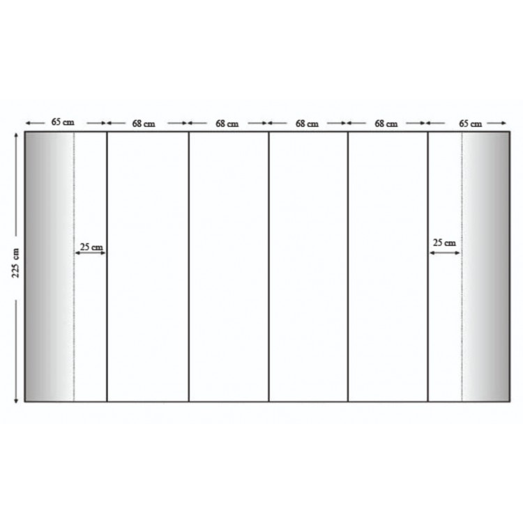 Örümcek Stand 4 Panel Oval (3×4) Örümcek Stand 4 Panel Oval (3×4)